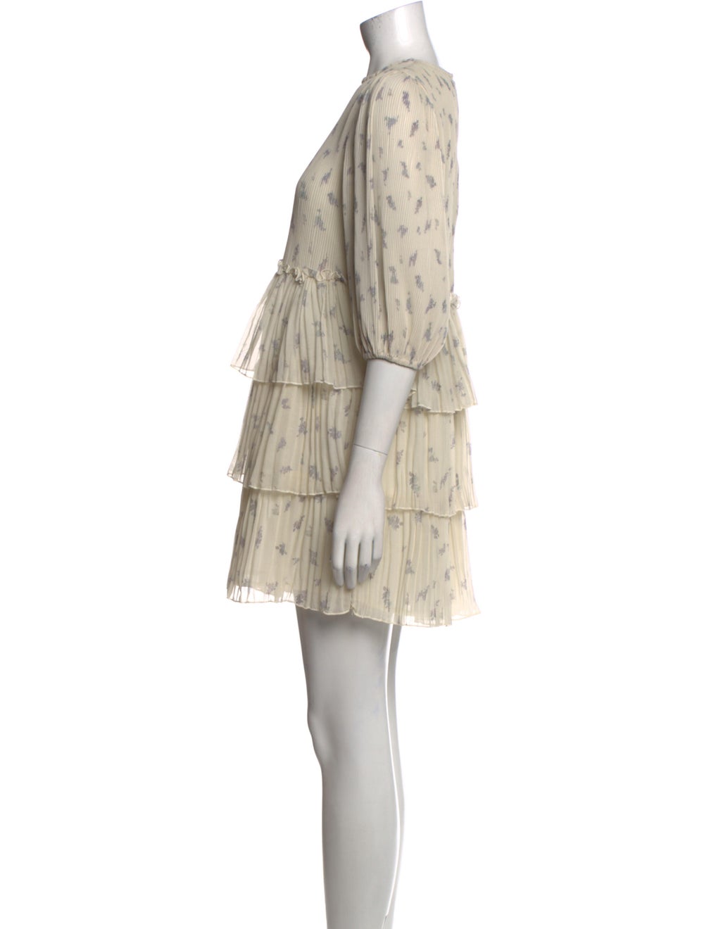 Ganni Floral Print Mini Dress - image 2