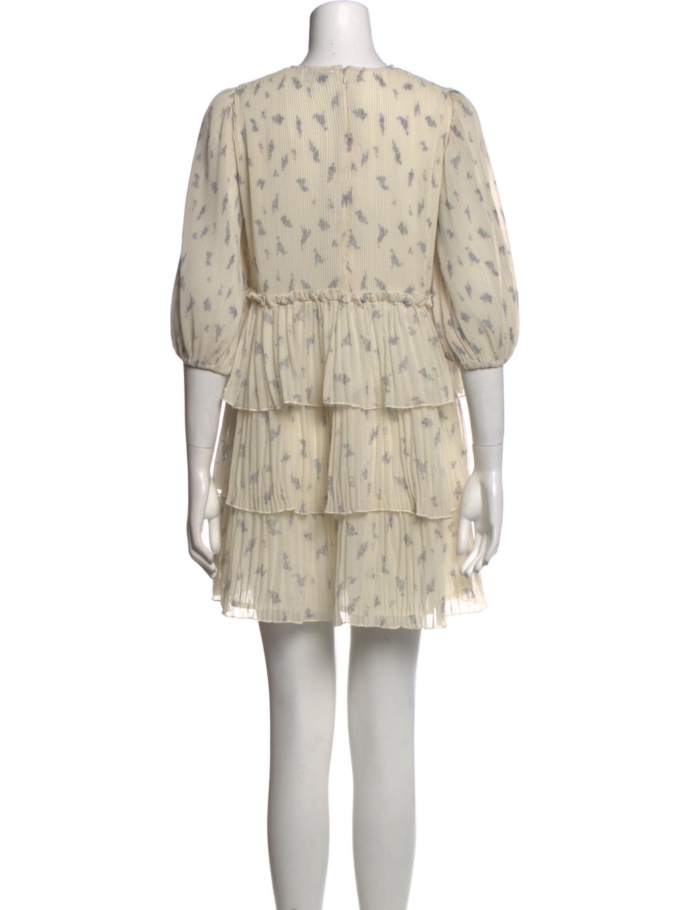 Ganni Floral Print Mini Dress - image 3