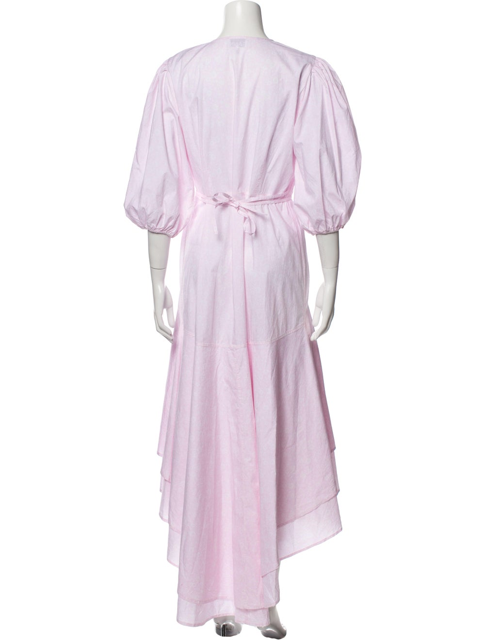 Ganni V-Neck Long Dress - image 3