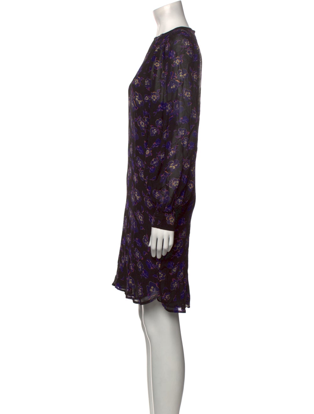 Ganni Floral Print Mini Dress - image 2