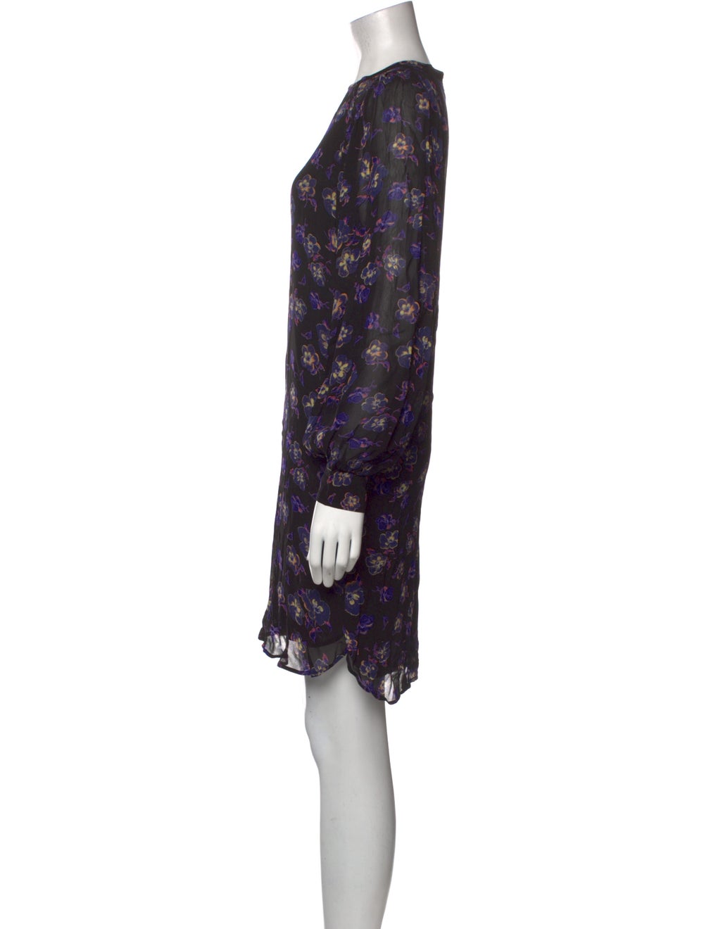 Ganni Floral Print Mini Dress - image 2