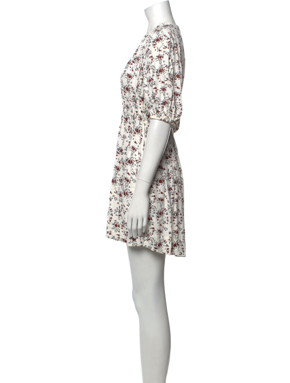 Ganni Floral Print Mini Dress - image 2