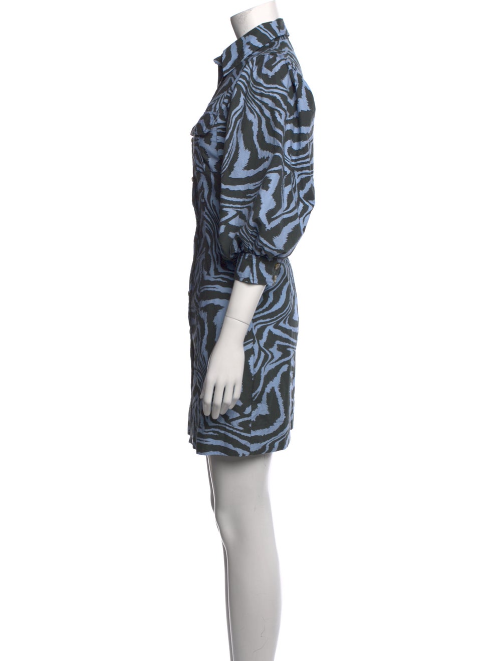 Ganni Printed Mini Dress - image 2