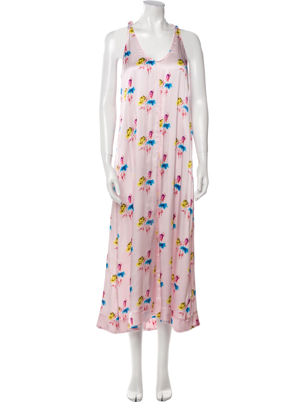 Ganni Silk Long Dress - image 1