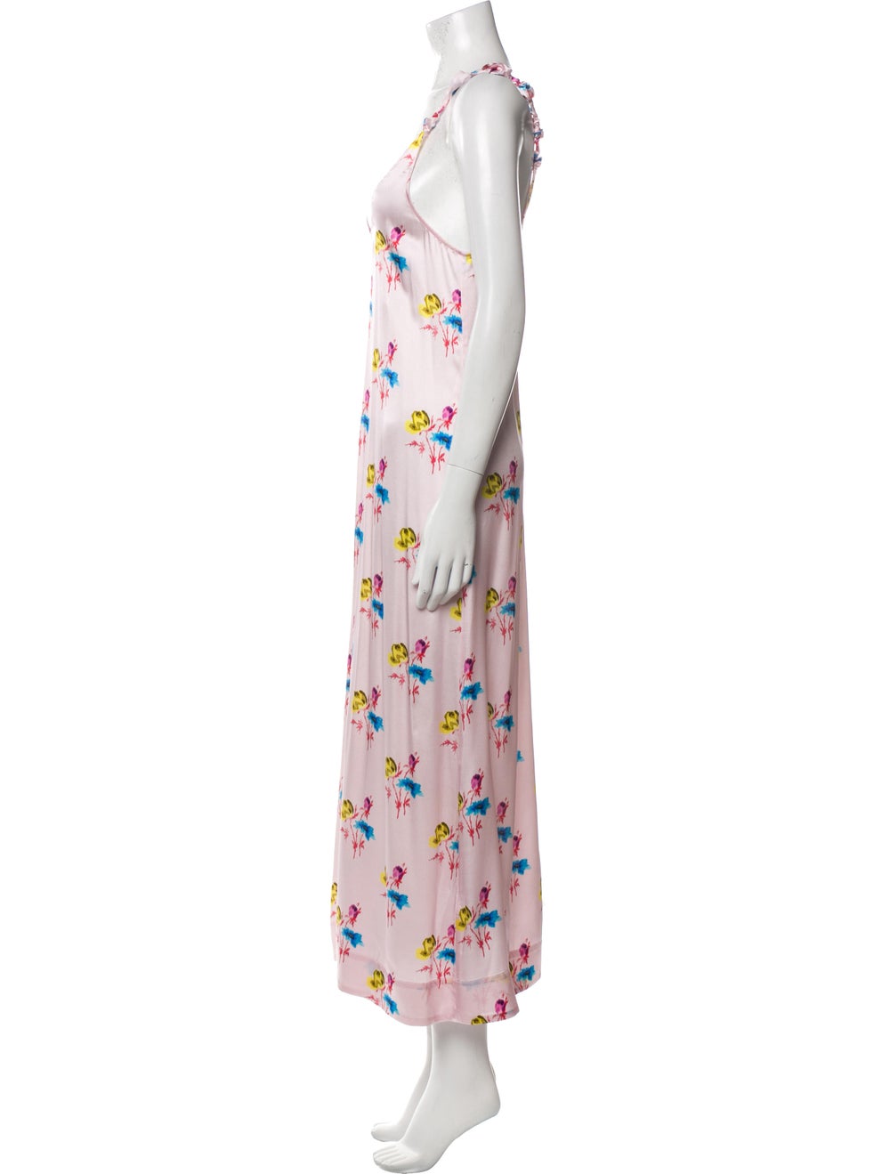 Ganni Silk Long Dress - image 2