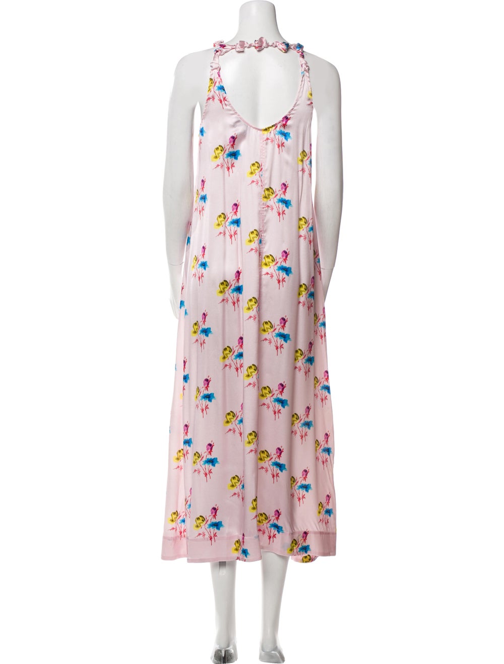 Ganni Silk Long Dress - image 3