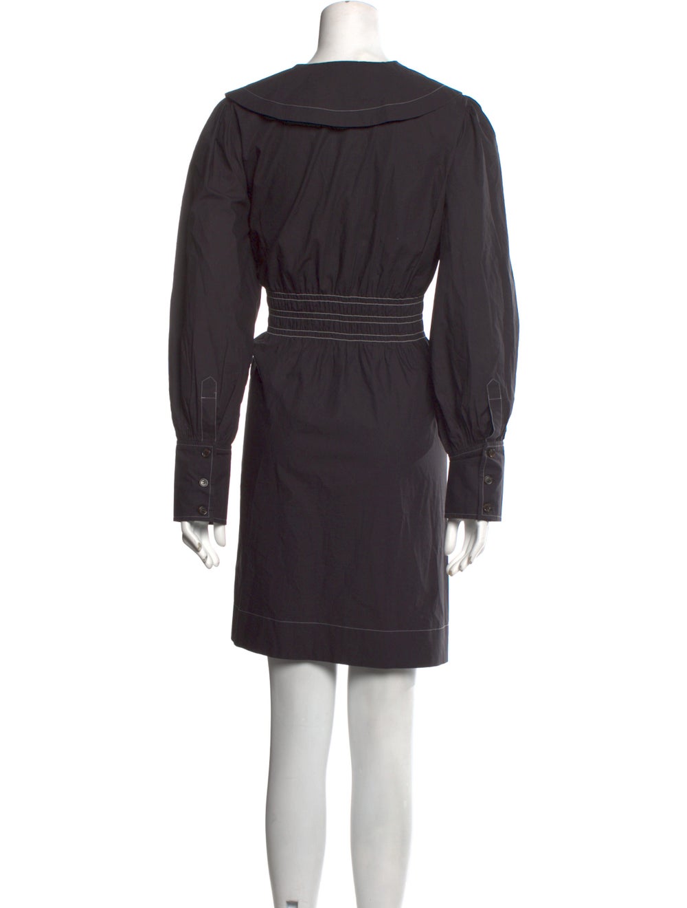 Ganni V-Neck Mini Dress w/ Tags - image 3