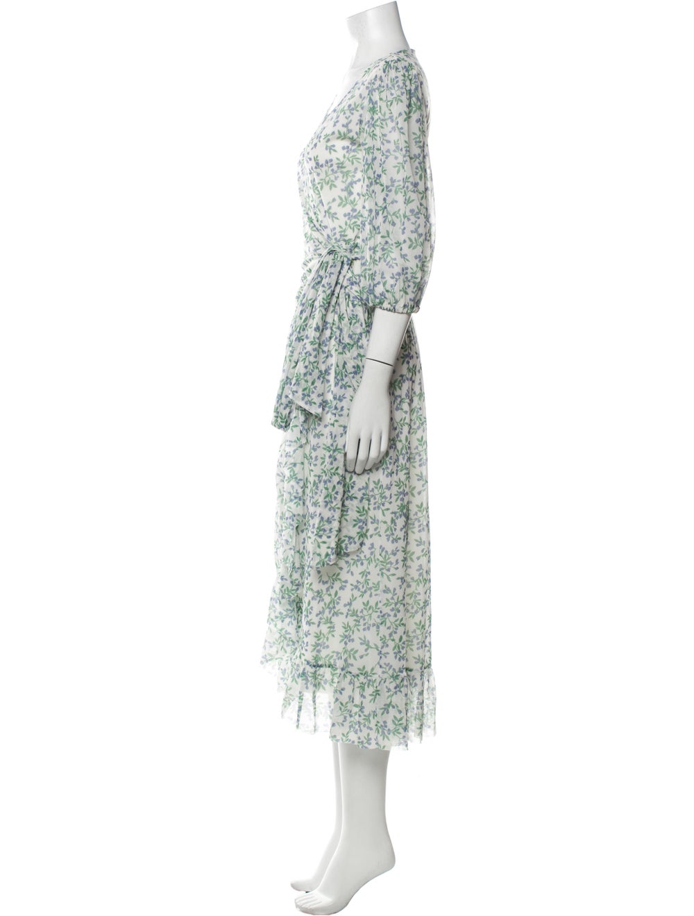 Ganni Floral Print Long Dress - image 2