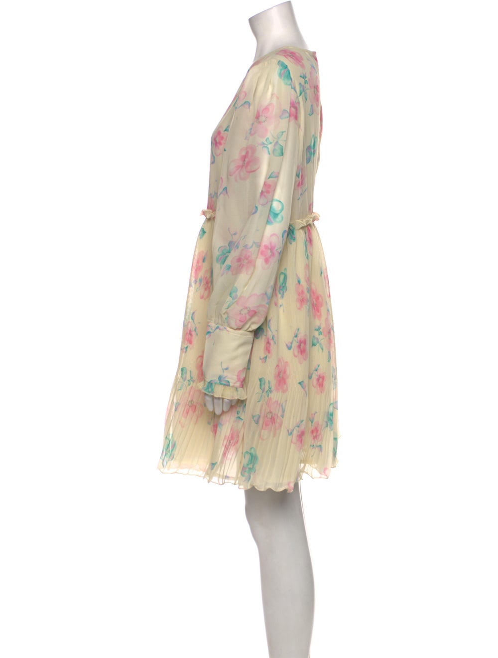 Ganni Floral Print Mini Dress - image 2