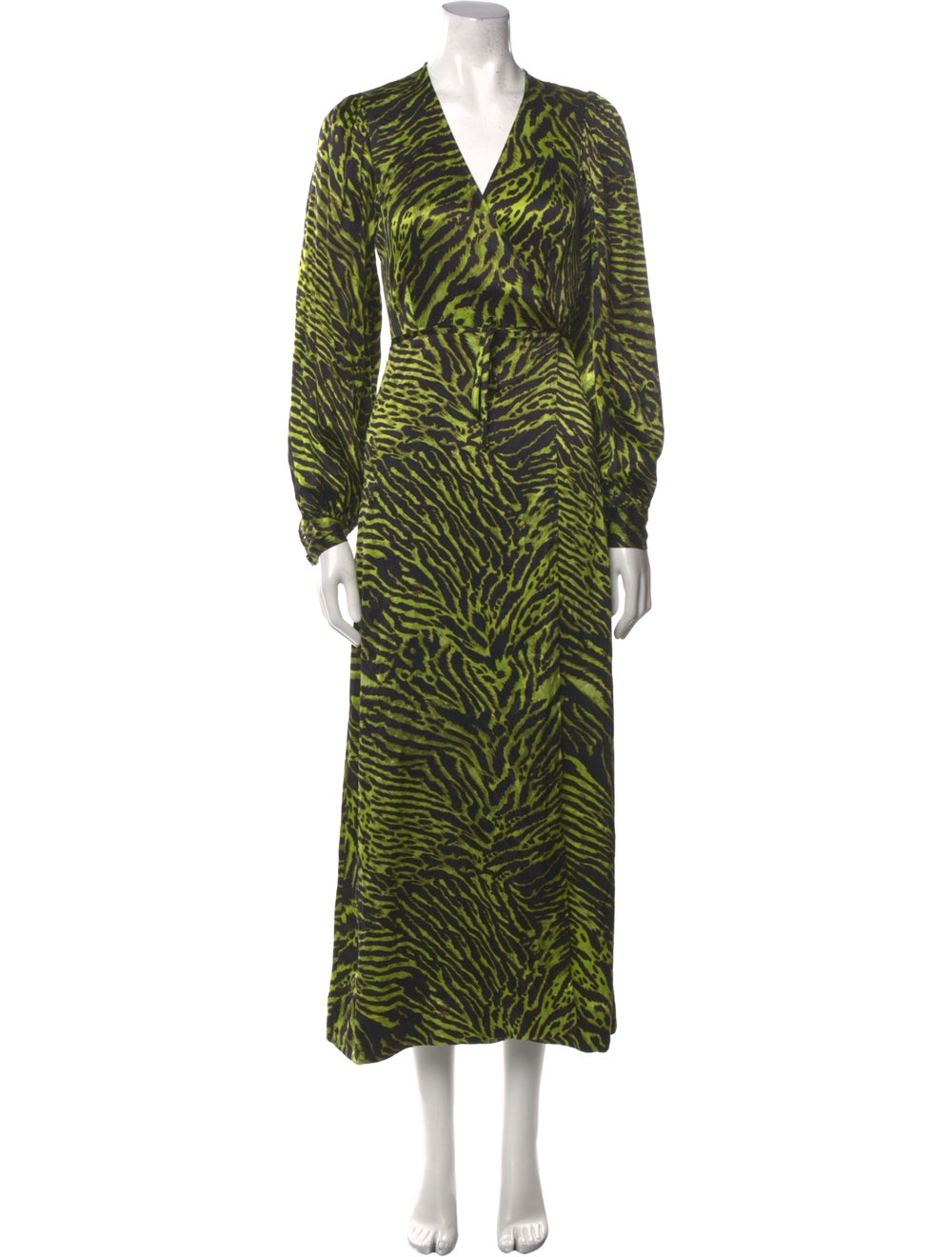 Ganni Silk Long Dress - image 1