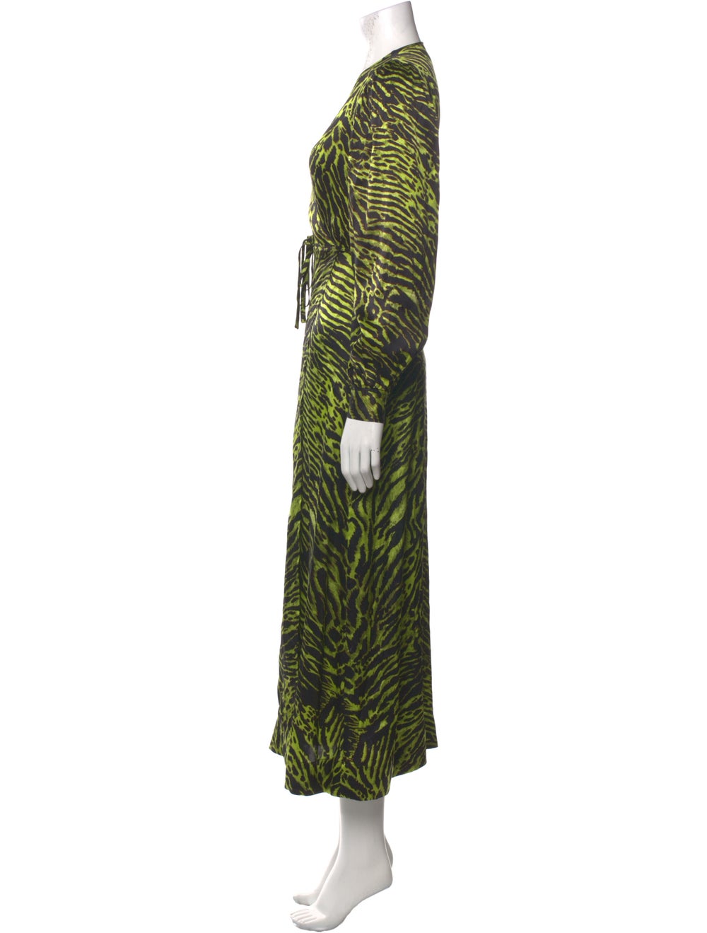 Ganni Silk Long Dress - image 2