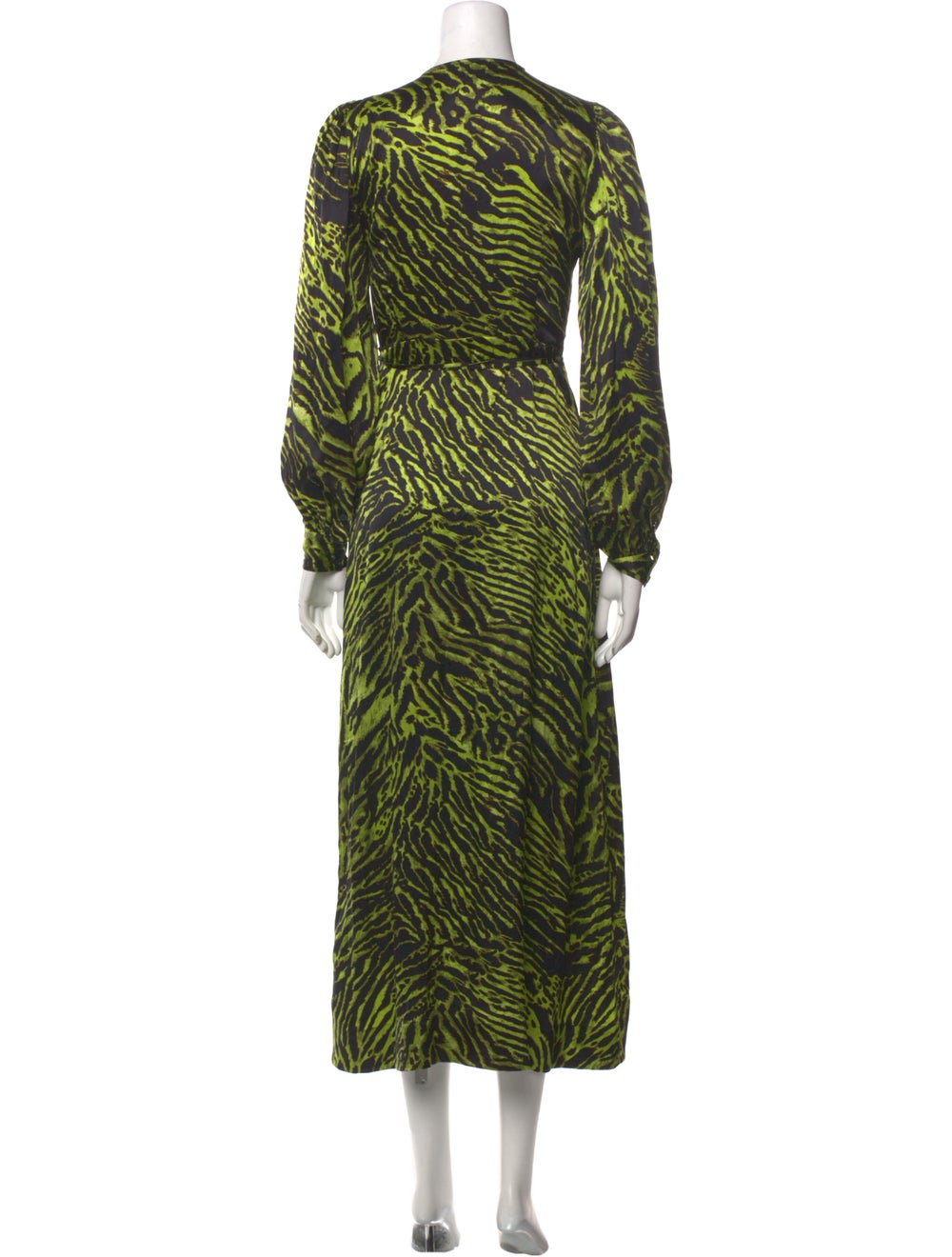 Ganni Silk Long Dress - image 3