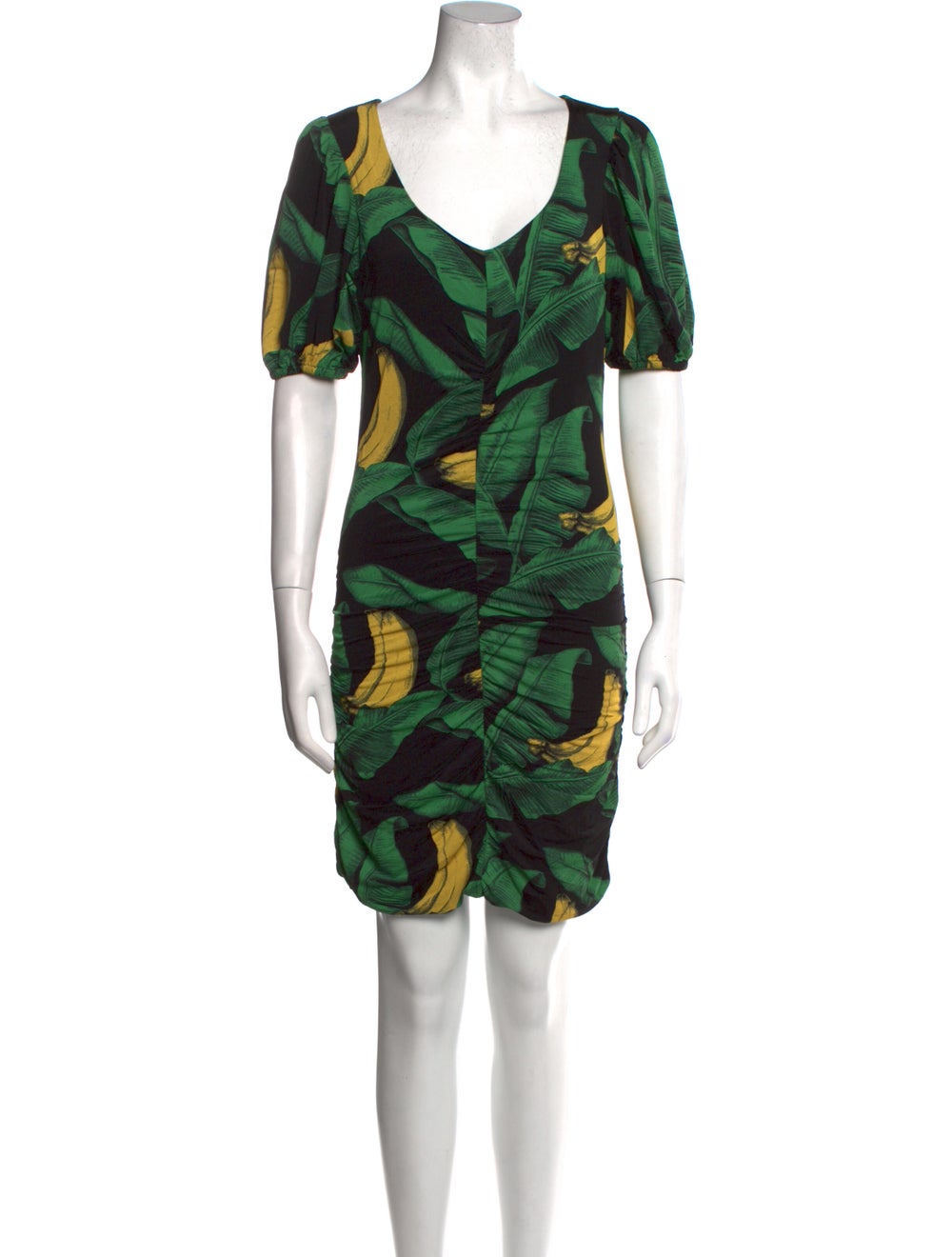 Ganni Printed Mini Dress w/ Tags - image 1