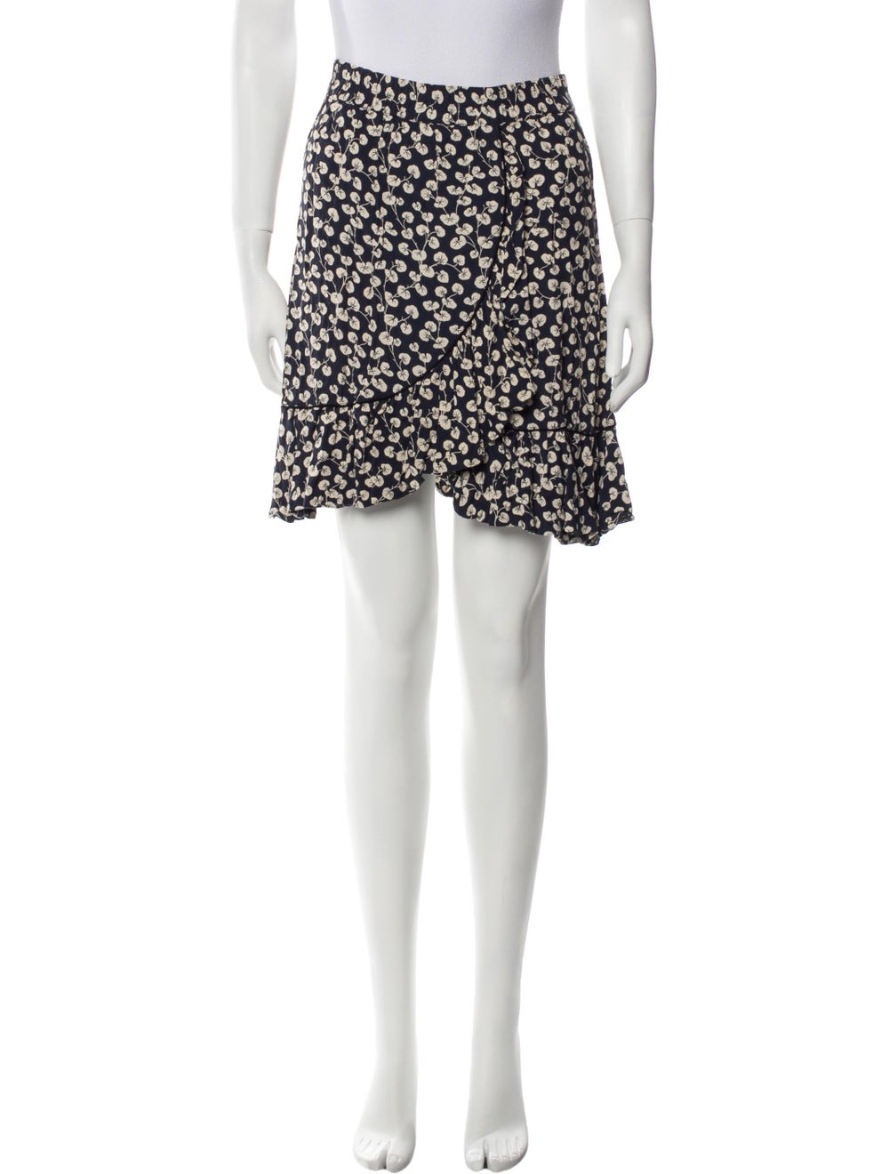 Ganni Printed Mini Skirt - image 1