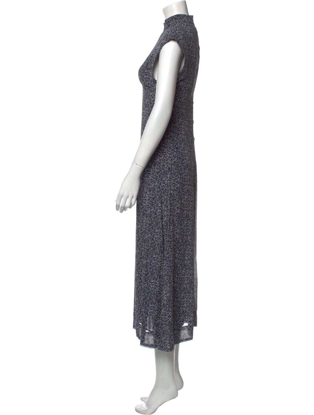 Ganni Floral Print Long Dress - image 2
