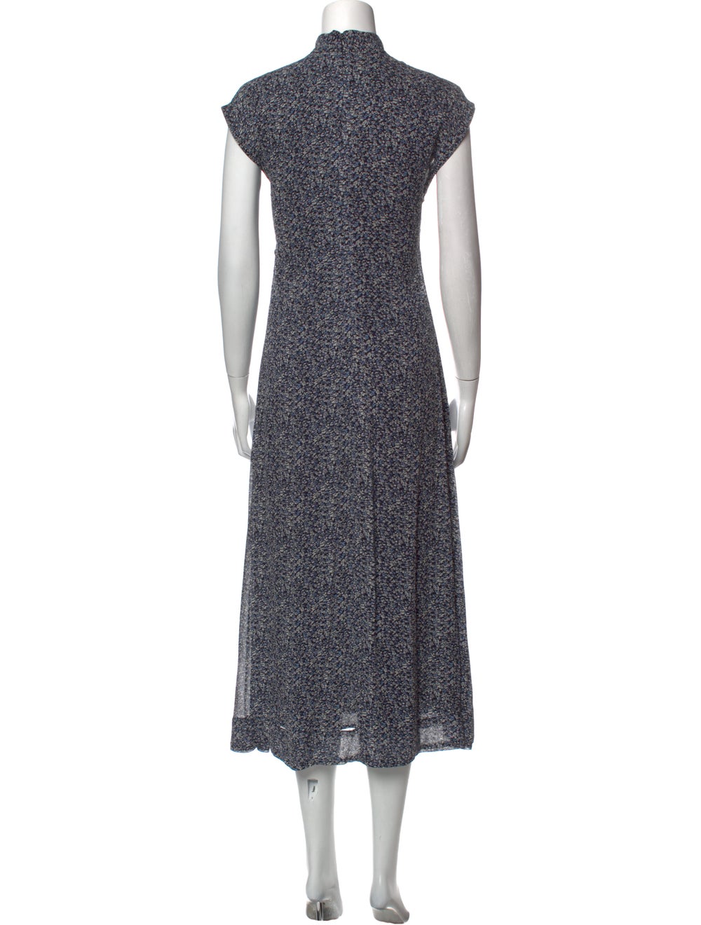 Ganni Floral Print Long Dress - image 3