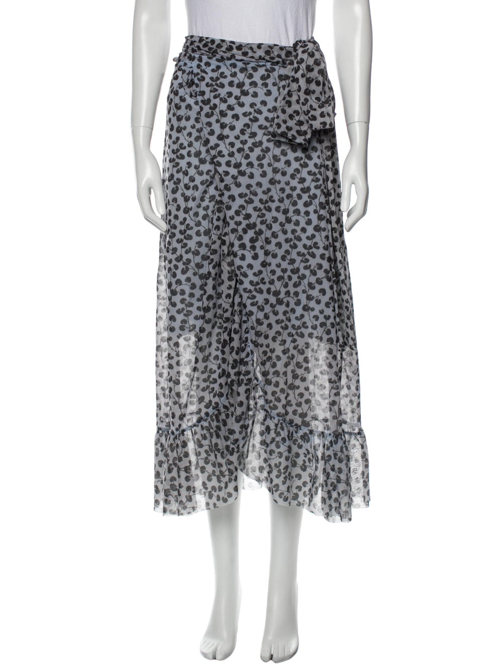 Ganni Printed Long Skirt - image 1