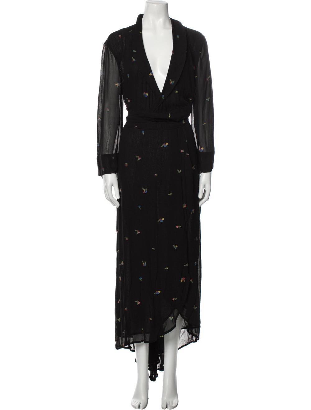 Ganni Printed Long Dress - image 1