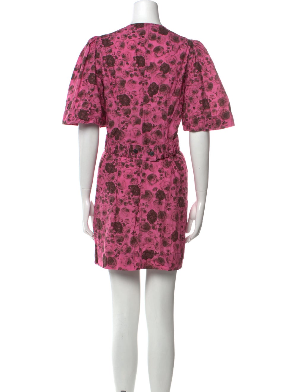 Ganni Floral Print Mini Dress - image 3