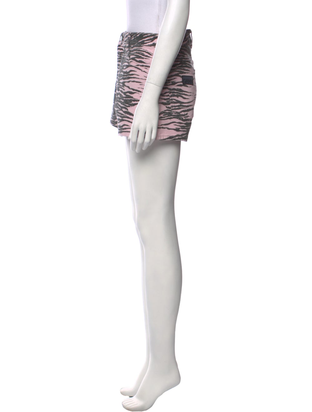 Ganni Printed Mini Shorts w/ Tags - image 2