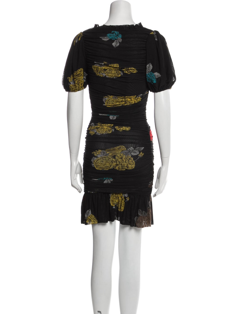 Ganni Floral Print Mini Dress - image 3
