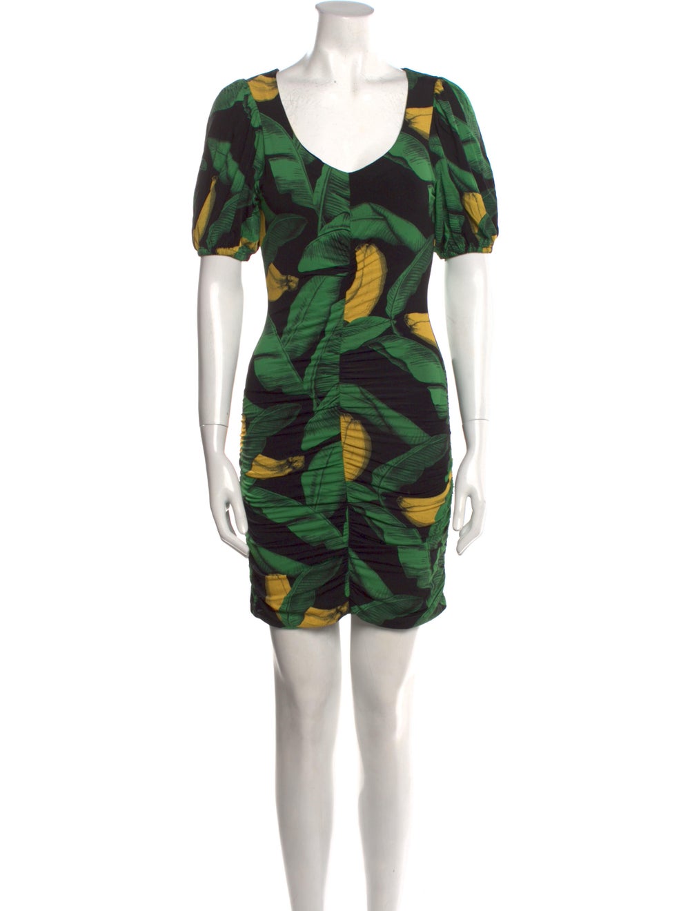 Ganni Printed Mini Dress w/ Tags - image 1