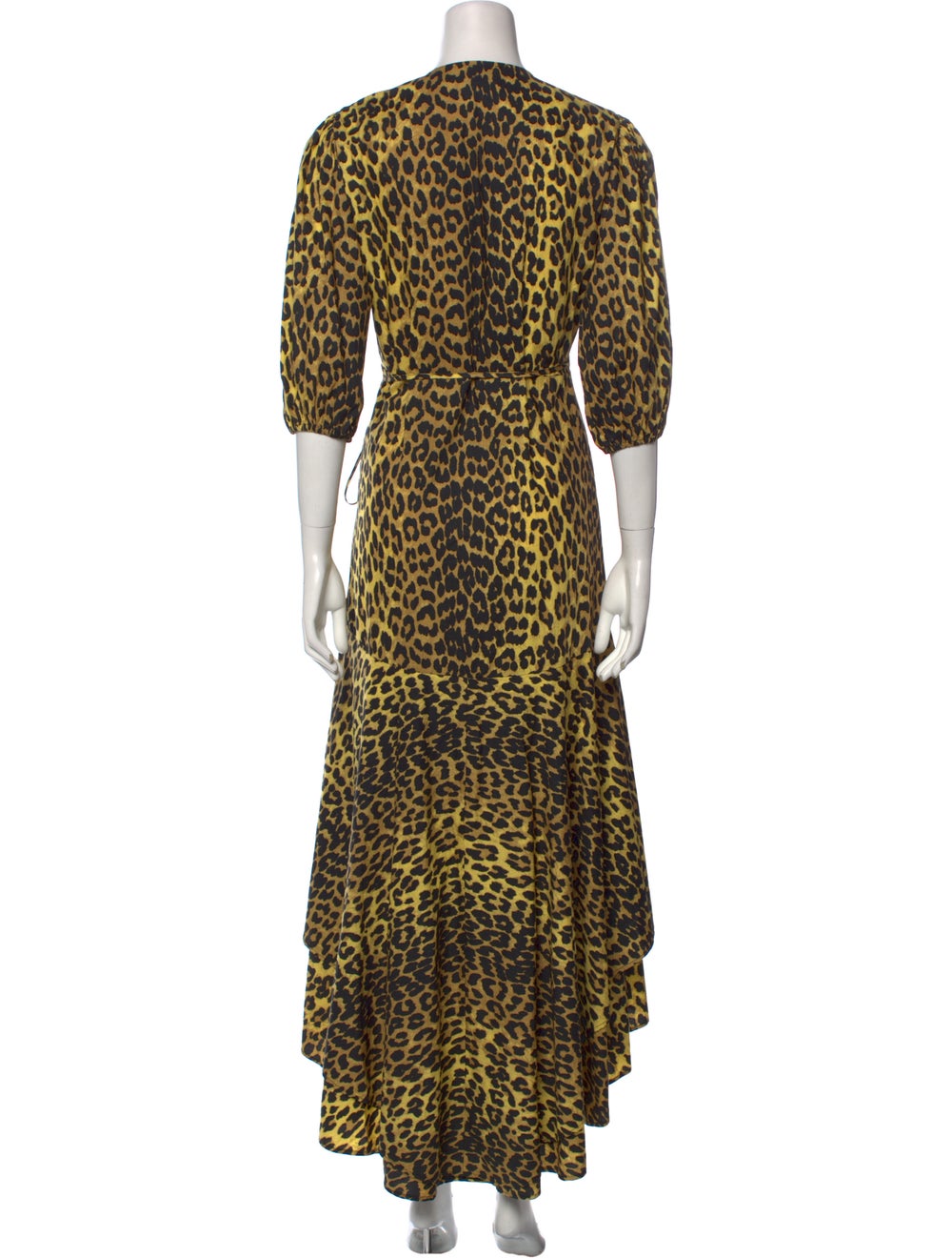 Ganni Animal Print Long Dress - image 3