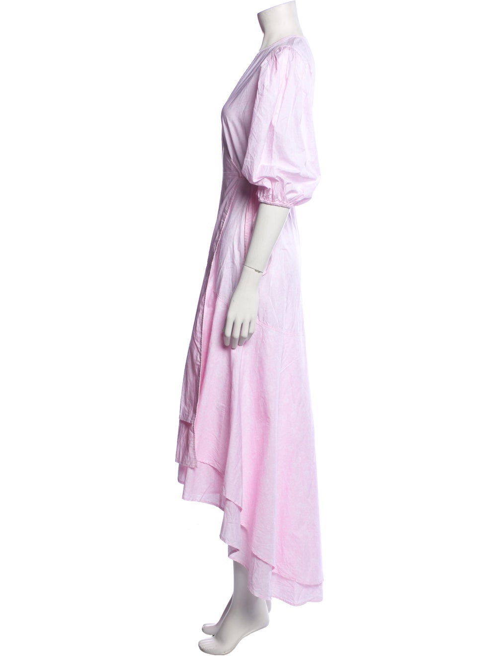 Ganni V-Neck Long Dress - image 2