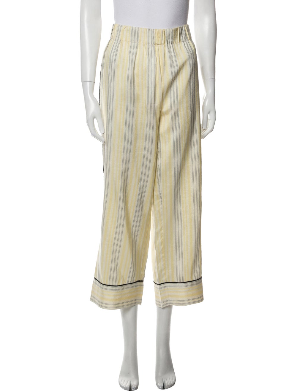 Ganni Silk Striped Pajamas - image 1