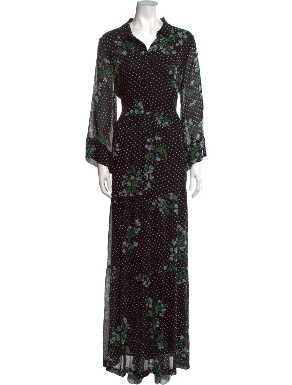 Ganni Printed Long Dress - image 1