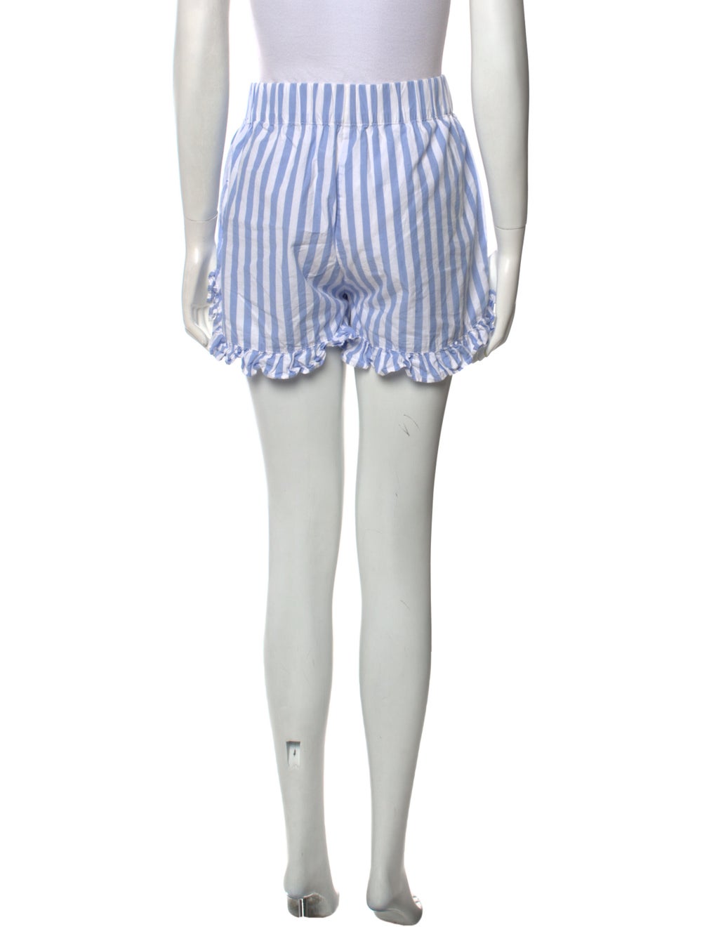 Ganni Striped Mini Shorts - image 3