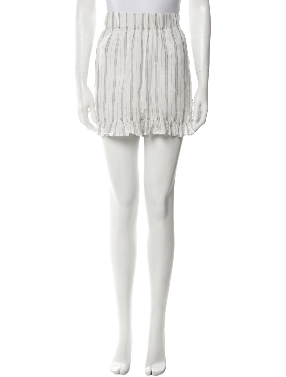 Ganni Striped Mini Shorts w/ Tags - image 1