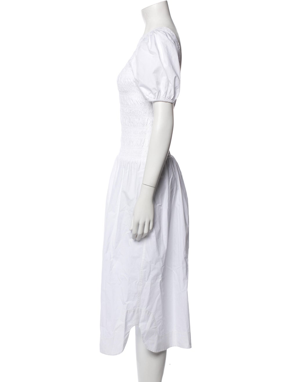 Ganni Crew Neck Midi Length Dress - image 2