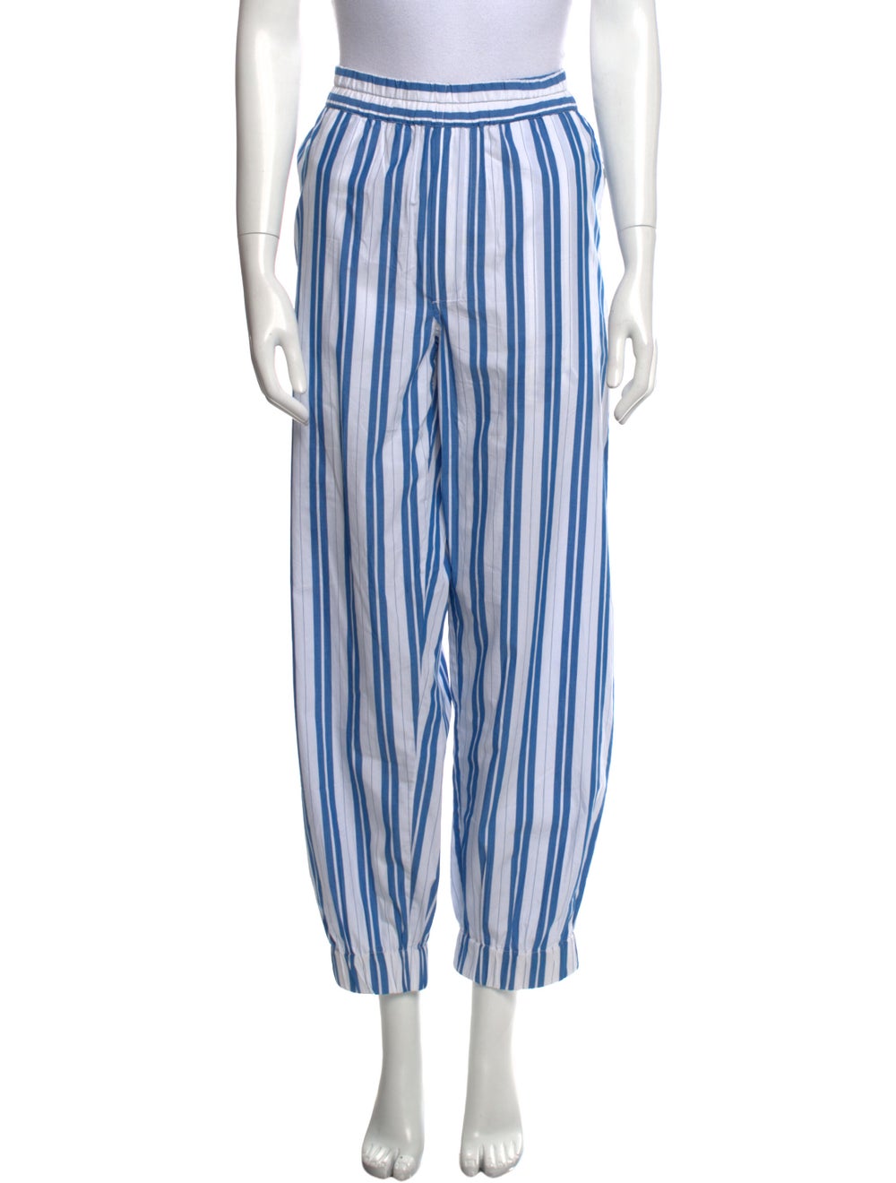 Ganni Striped Wide Leg Pants - image 1