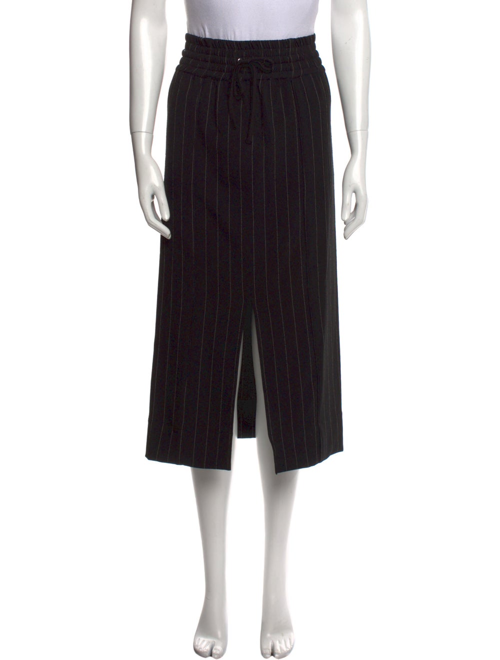 Ganni Striped Midi Length Skirt - image 1