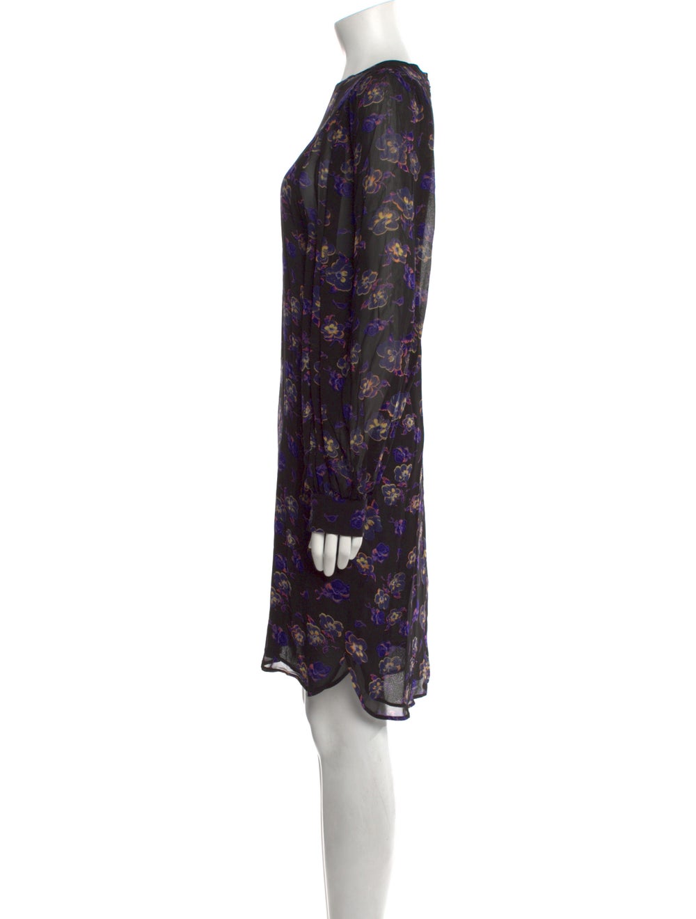 Ganni Floral Print Mini Dress - image 2