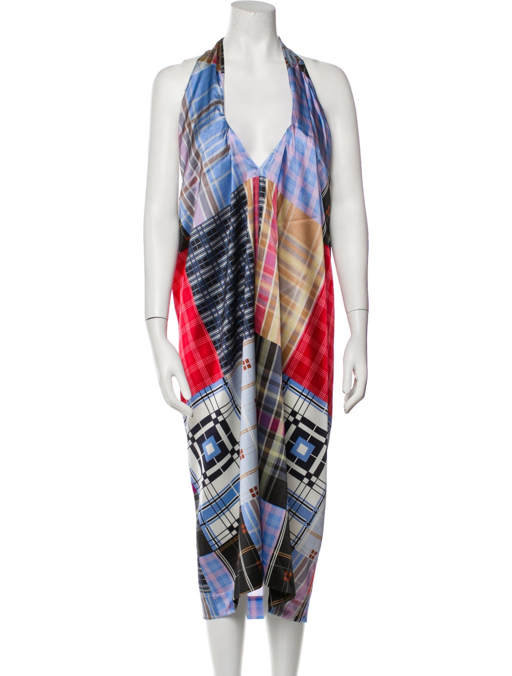 Ganni Silk Midi Length Dress - image 1