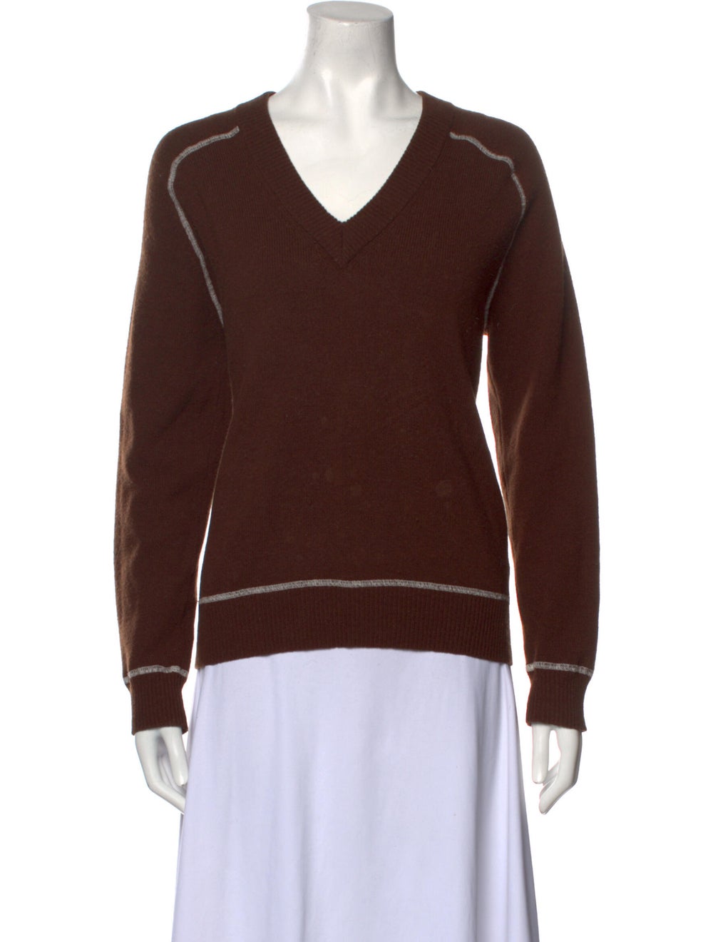 Ganni V-Neck Sweater - image 1