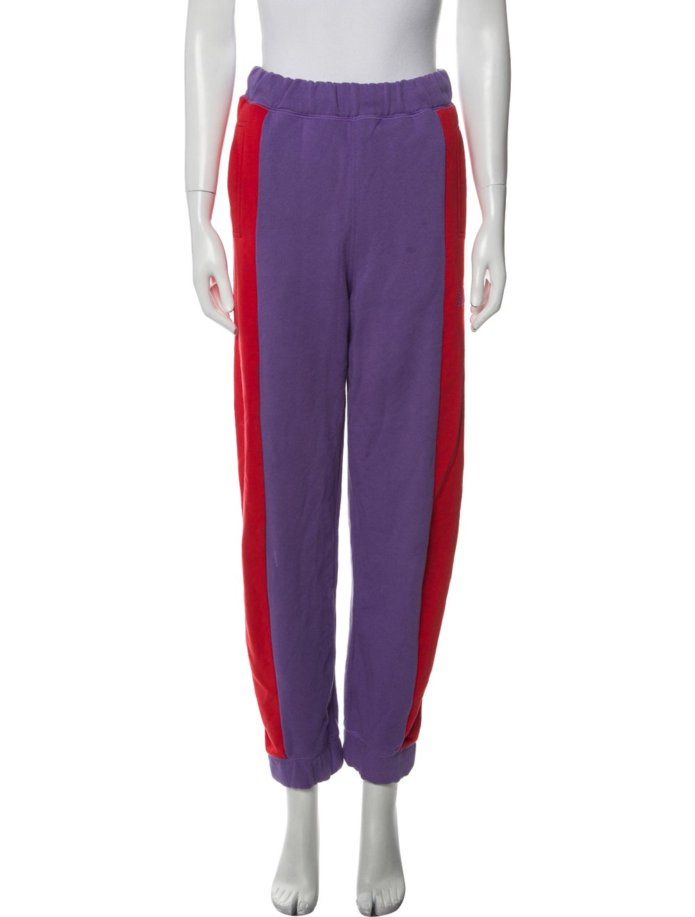 Ganni Colorblock Pattern Sweatpants - image 1