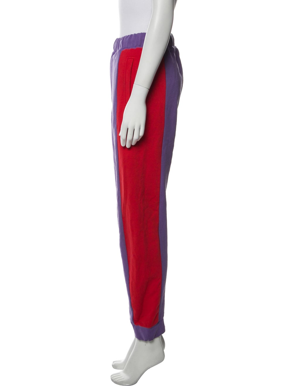 Ganni Colorblock Pattern Sweatpants - image 2