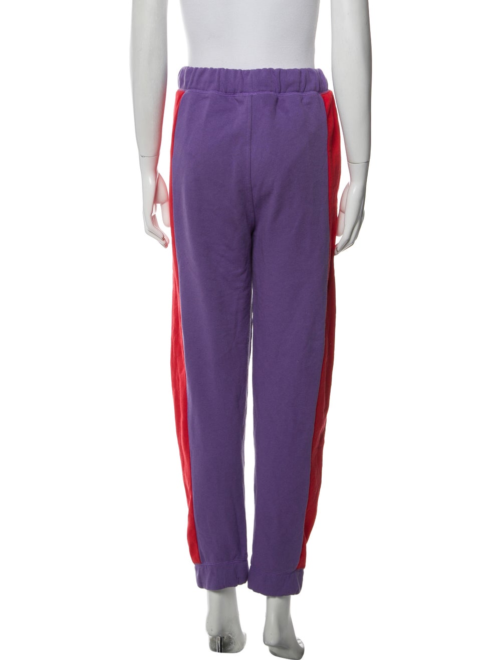 Ganni Colorblock Pattern Sweatpants - image 3