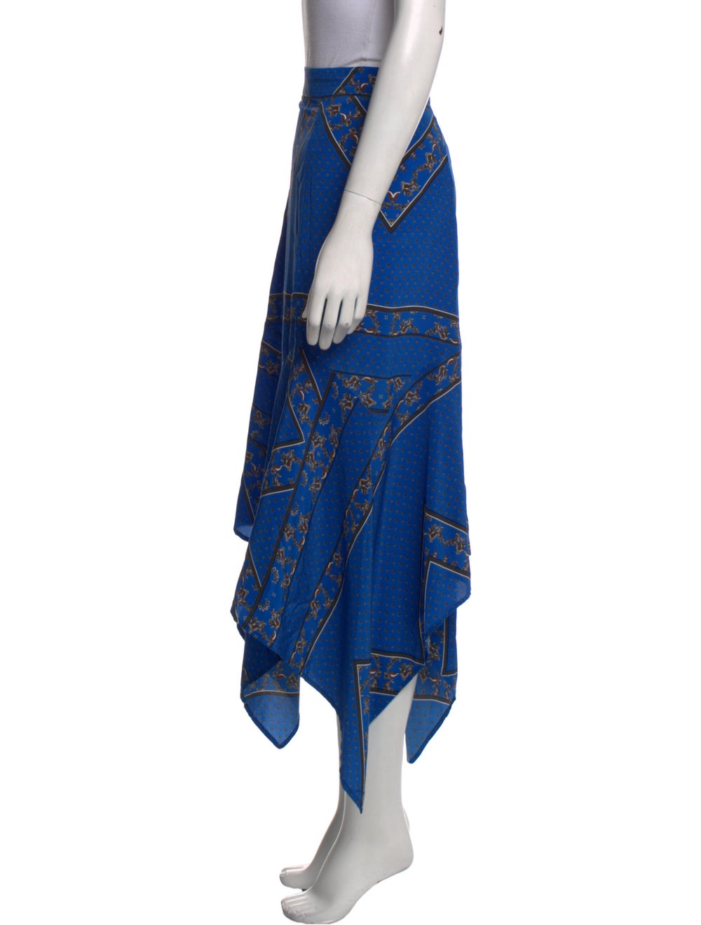 Ganni Silk Midi Length Skirt - image 2