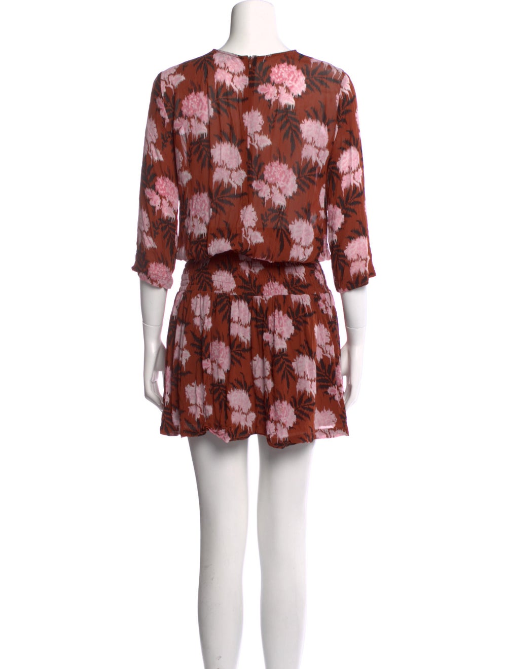 Ganni Floral Print Mini Dress - image 3