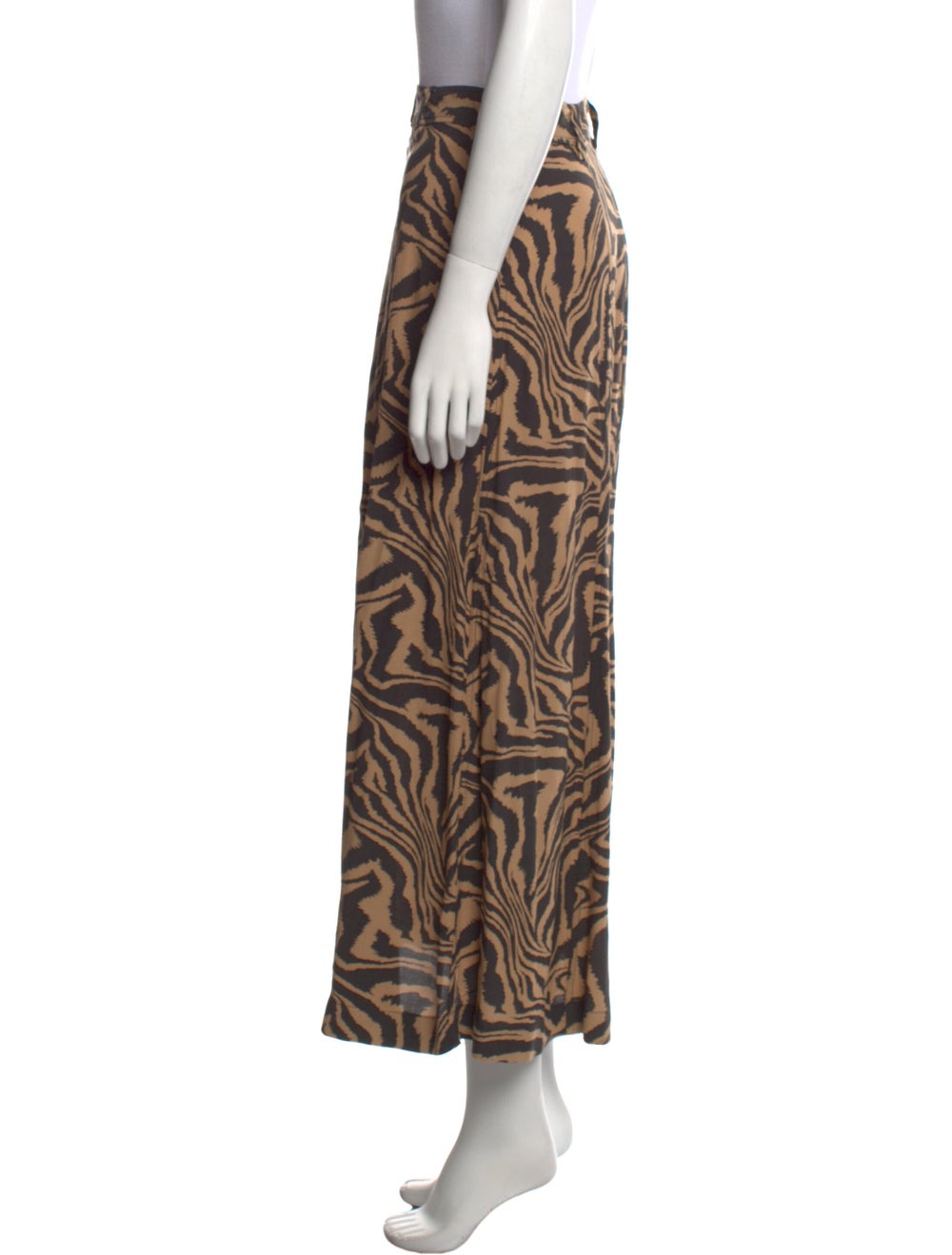 Ganni Animal Print Midi Length Skirt - image 2