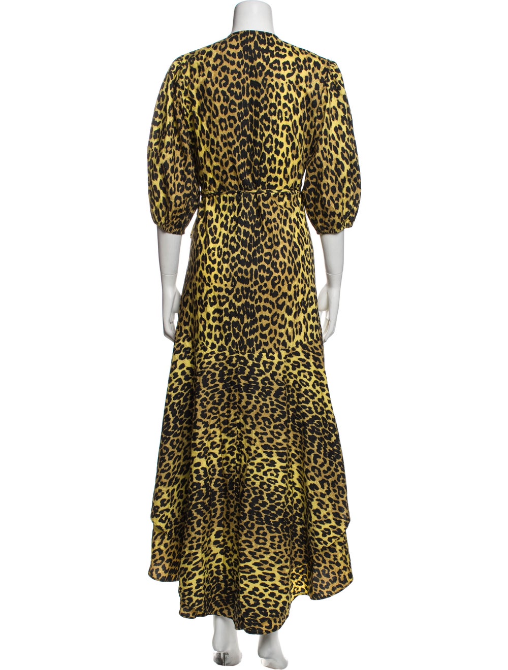 Ganni Animal Print Long Dress - image 3