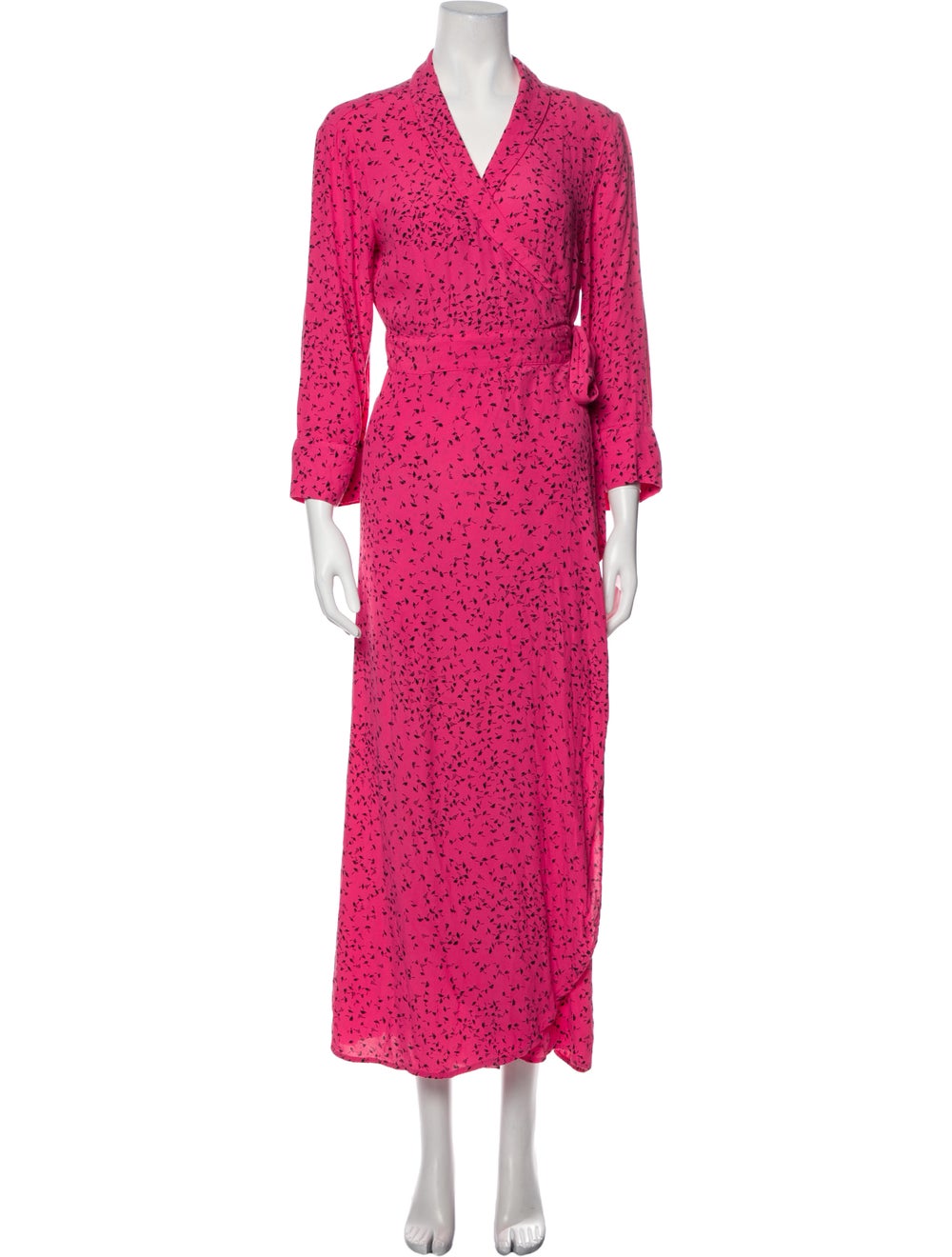 Ganni Floral Print Long Dress - image 1