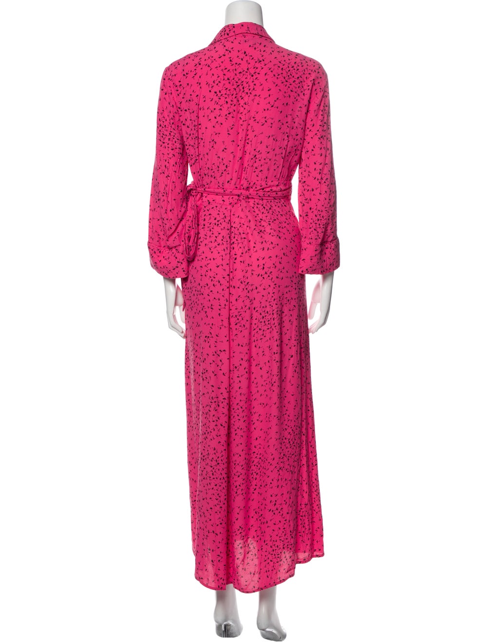 Ganni Floral Print Long Dress - image 3