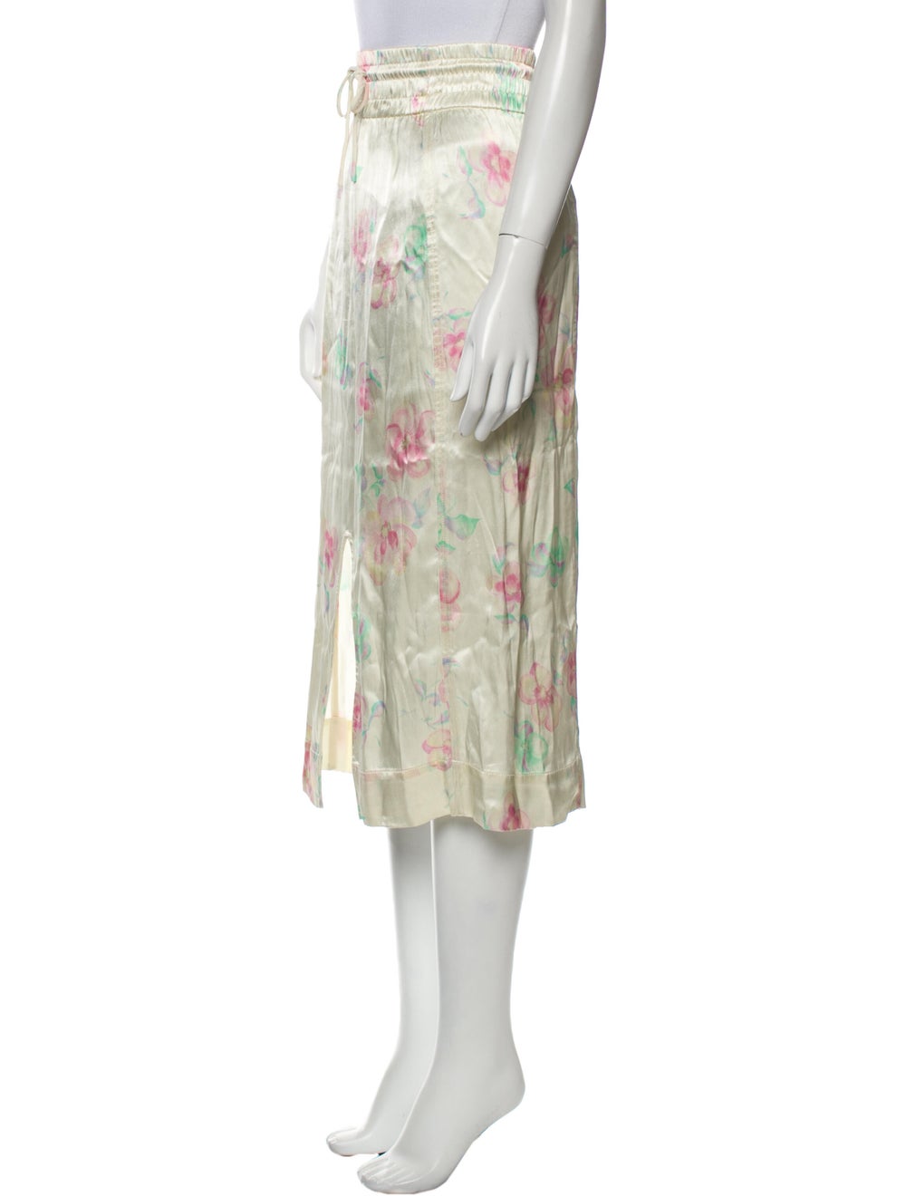 Ganni Floral Print Midi Length Skirt - image 2