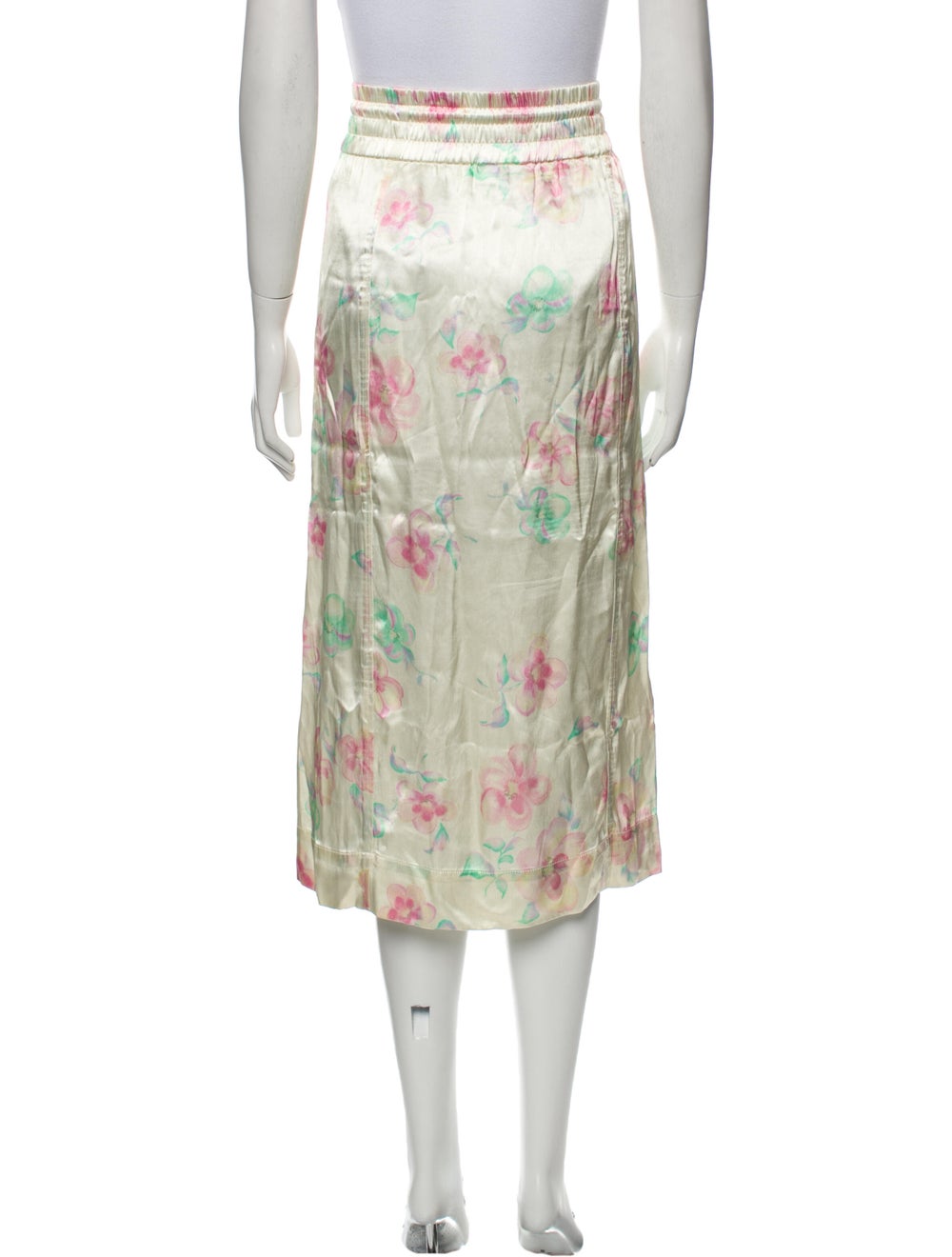 Ganni Floral Print Midi Length Skirt - image 3