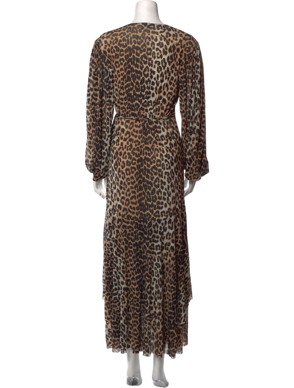 Ganni Animal Print Long Dress w/ Tags - image 3